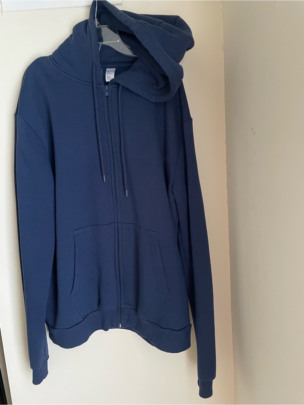 Divided Navy Full-Zip Hoodie